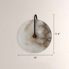 Aperto Marble Disc Luxury Wall Sconce