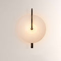 Aperto Orb Glass Bronze Wall Sconce