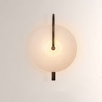 Aperto Orb Glass Bronze Wall Sconce