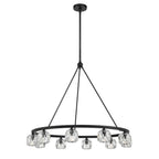 Aragon 10 Light Chandelier Galss