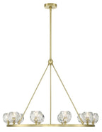 Aragon 12 Light Chandelier Galss