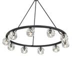 Aragon 10 Light Chandelier Galss