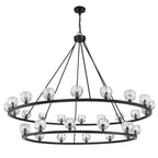 Aragon 30 Light Chandelier Glass