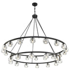 Aragon 30 Light Chandelier Glass