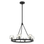 Aragon 6 Light Chandelier Glass