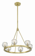 Aragon 6 Light Chandelier Glass