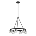 Aragon 6 Light Chandelier Glass