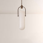Arcane Dual-Tone Metal Gradient Glass Pendant