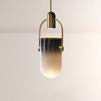 Arcane Dual-Tone Metal Gradient Glass Pendant