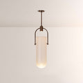 Arcane Dual-Tone Metal Gradient Glass Pendant
