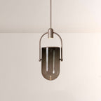 Arcane Dual-Tone Metal Gradient Glass Pendant