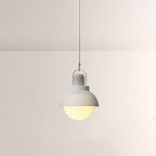 Arcane Perforated Metal Wood Orb Pendant