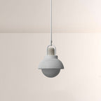 Arcane Perforated Metal Wood Orb Pendant