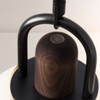 Arcane Wood Multi Tone Metal Orb Pendant