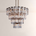Art Glass Delsia Round Chandelier 48"