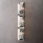 Faceted Crystal Wall Sconce