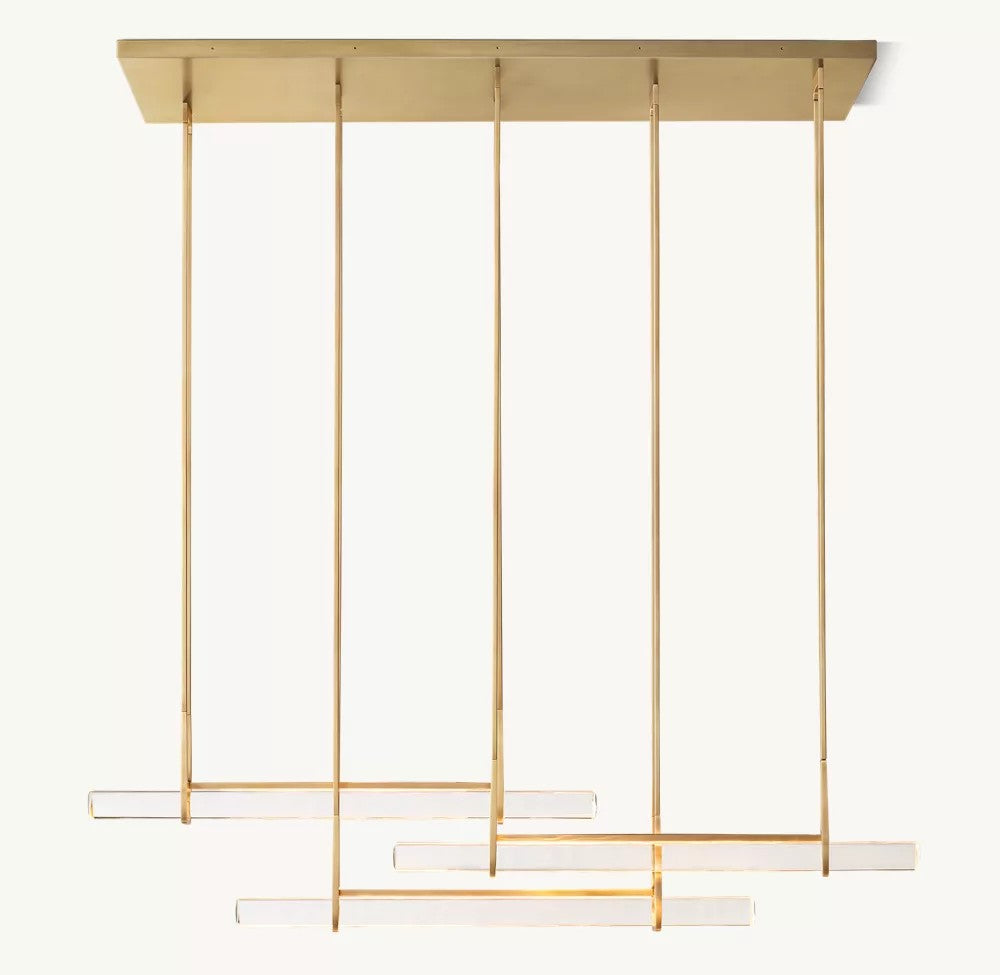 Audubos Triple Bar Chandelier  