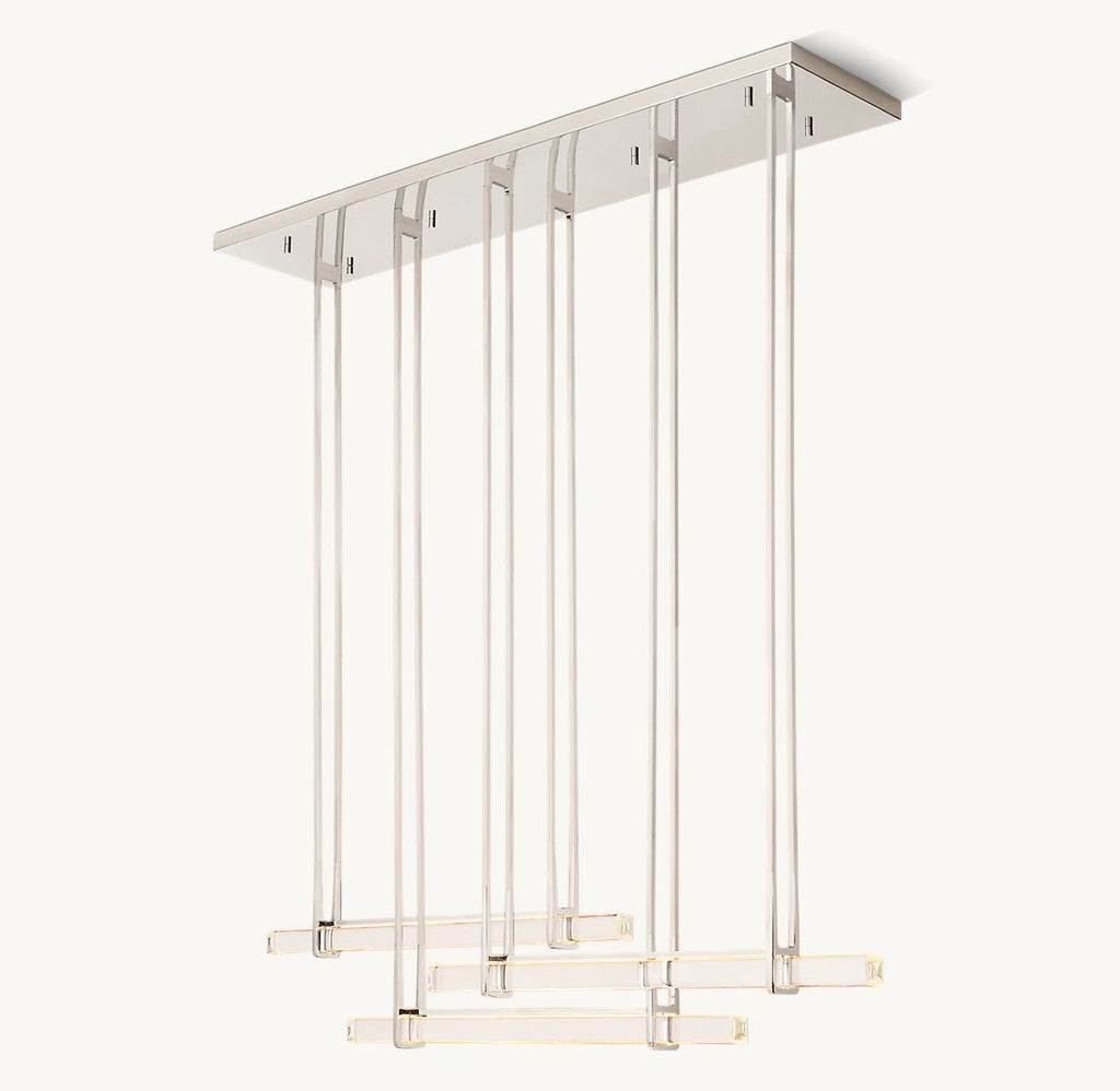 Audubos Triple Bar Chandelier  