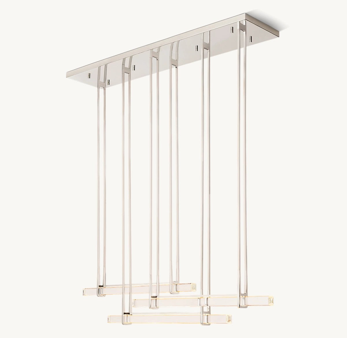 Audubos Triple Bar Chandelier  