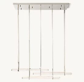 Audubos Triple Bar Chandelier  