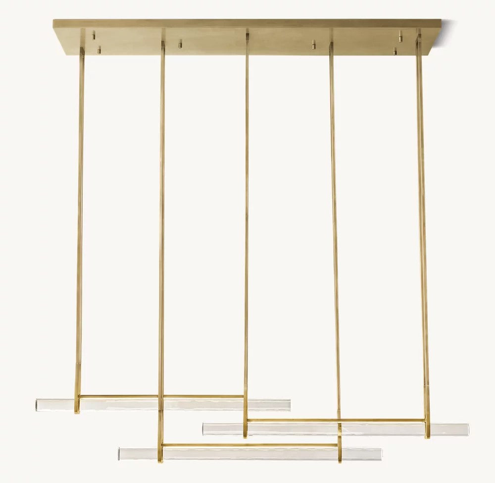 Audubos Triple Bar Chandelier  