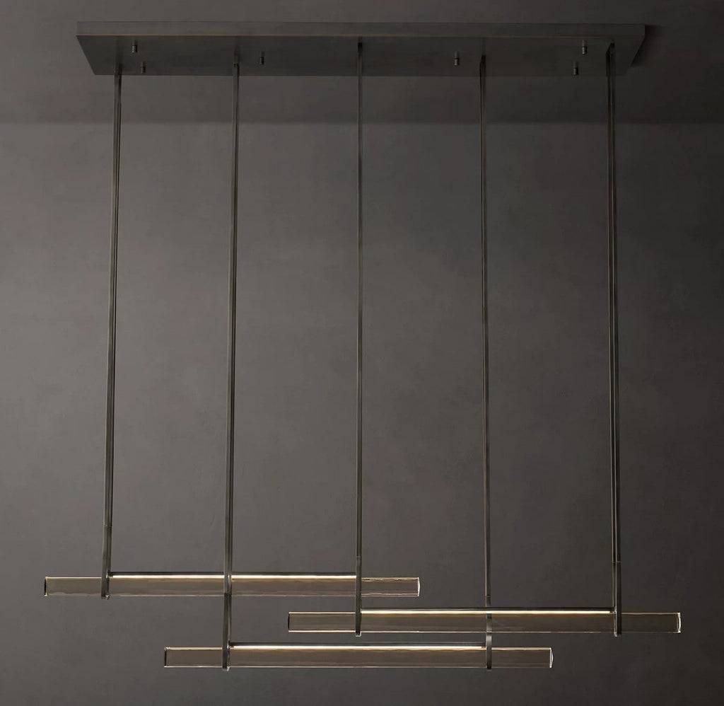 Audubos Triple Bar Chandelier  