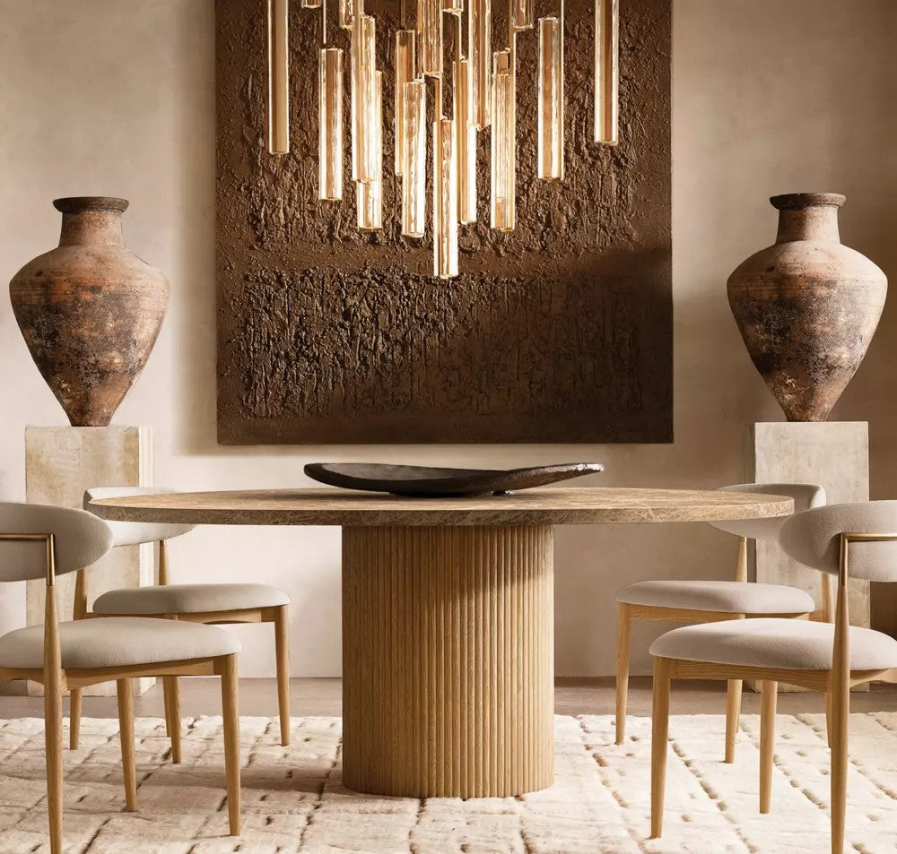 Audube Round Chandelier   40"D