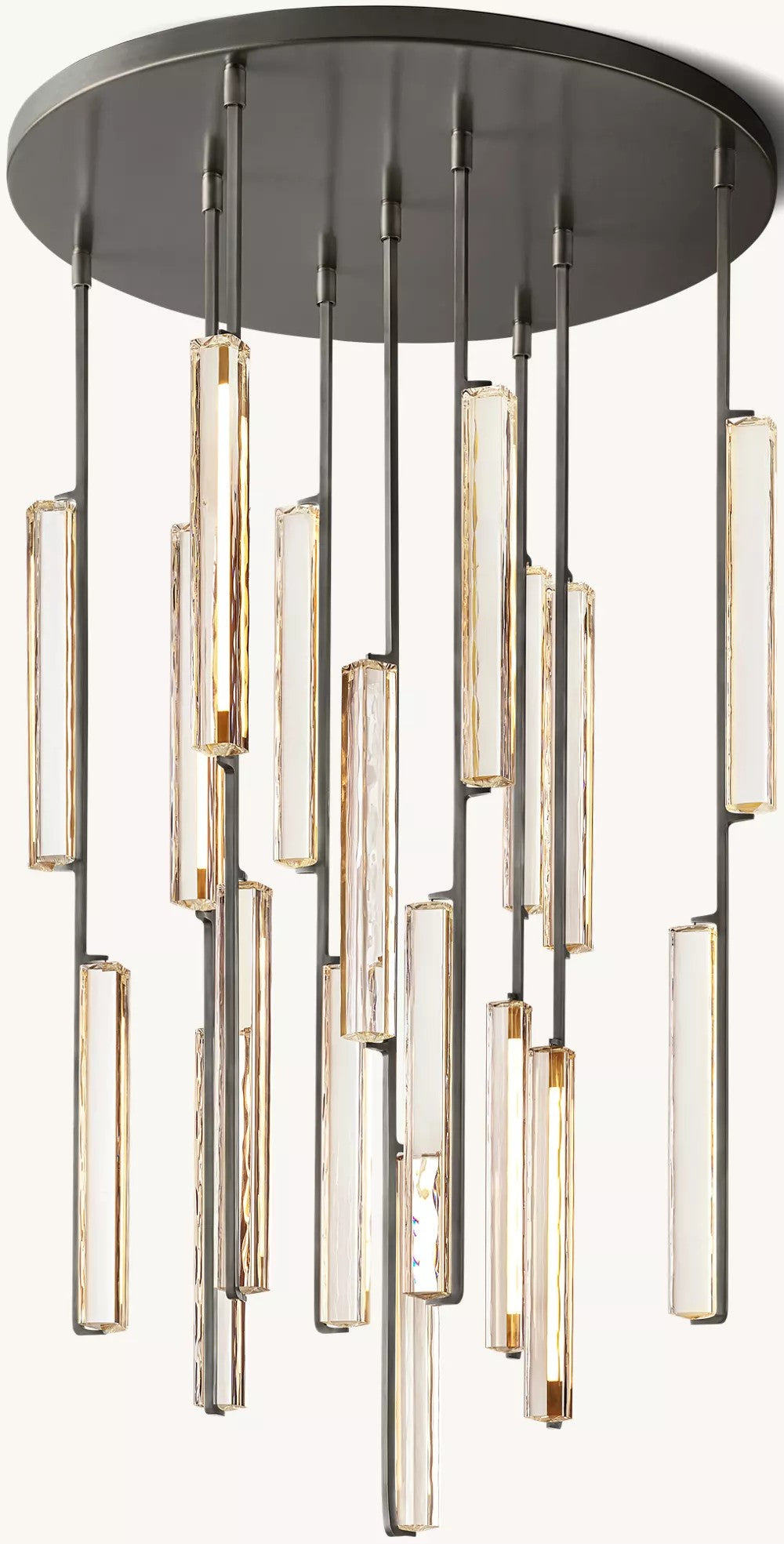 Audube Round Chandelier   40"D
