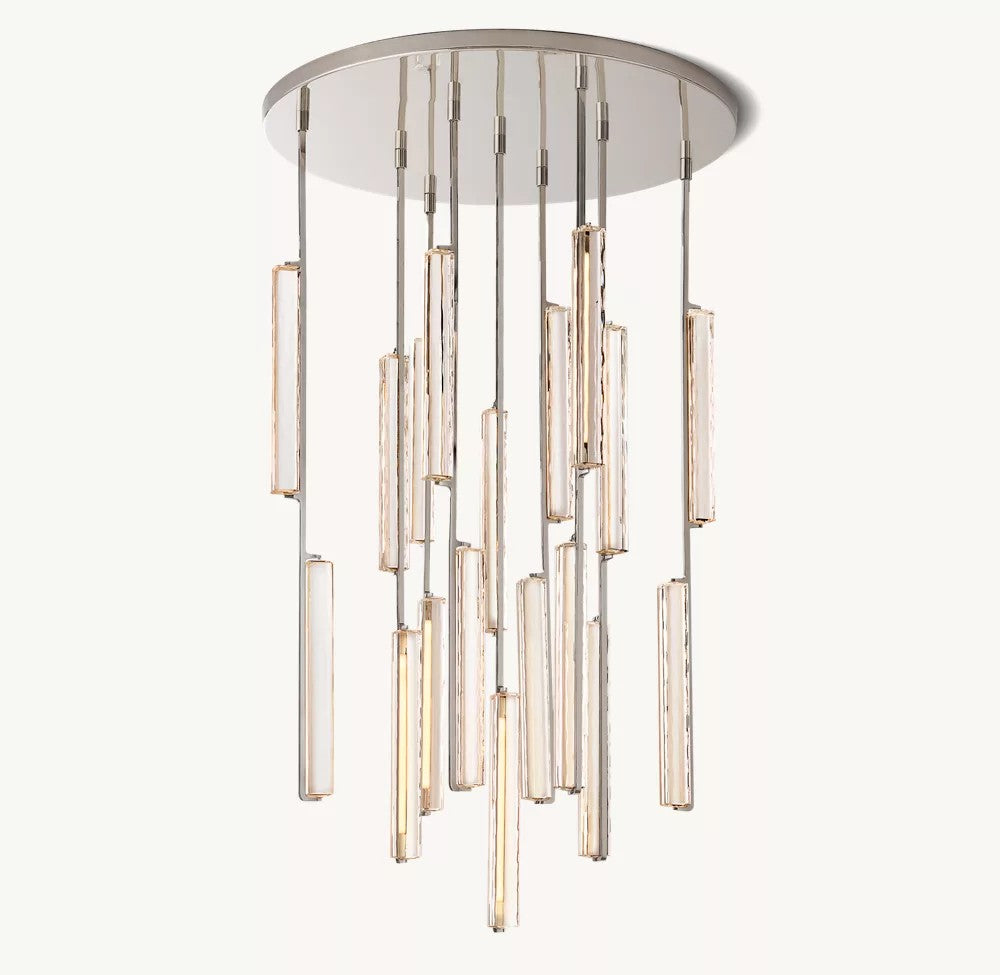 Audube Round Chandelier   40"D