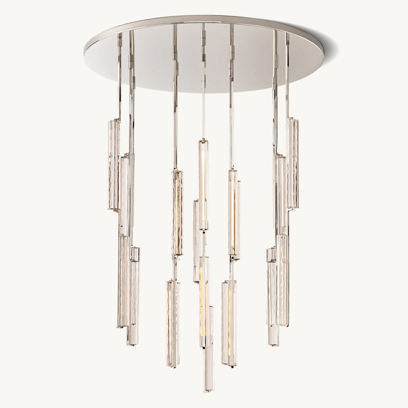 Audubon Crystal Round Chandelier 56"