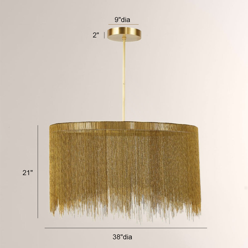 Bertram Round Chain Chandelier