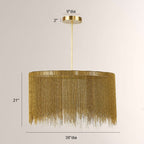 Bertram Round Chain Chandelier