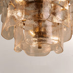 Blaire Tiered Blown Glass Chandelier