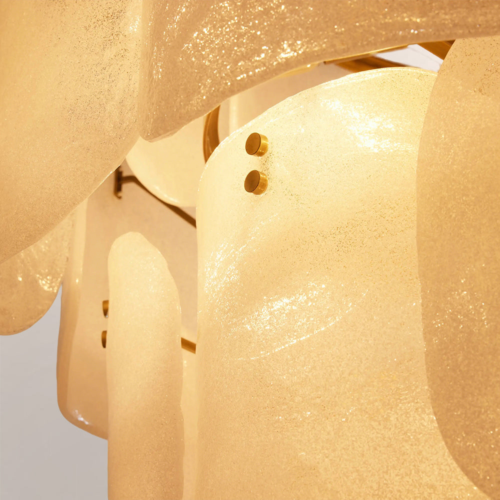 Blaire Tiered Blown Glass Chandelier