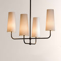 Bolanova Multi-Arm Linen Shade Chandelier