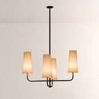 Bolanova Multi-Arm Linen Shade Chandelier