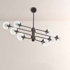 Bruno Linear Glass Chandelier