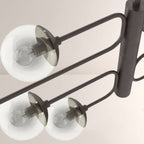 Bruno Linear Glass Chandelier