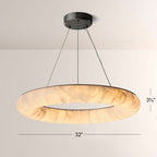 Rivage Lisse Round Chandelier 31″