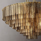 Chan Smoke Round Chandelier 52"