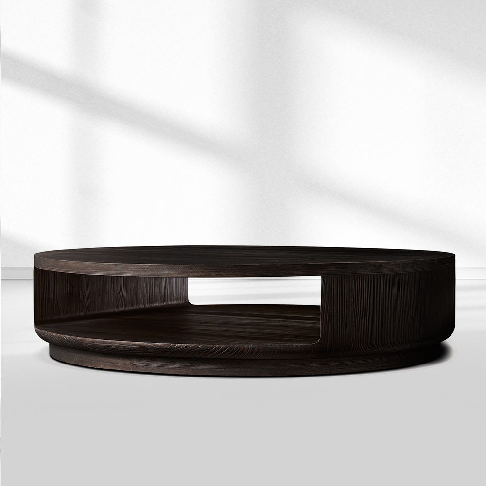 Cirglam  Open Round Coffee Table