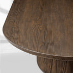 Cirglam Pedestal Coffee Table