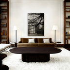 Cirglam Pedestal Coffee Table