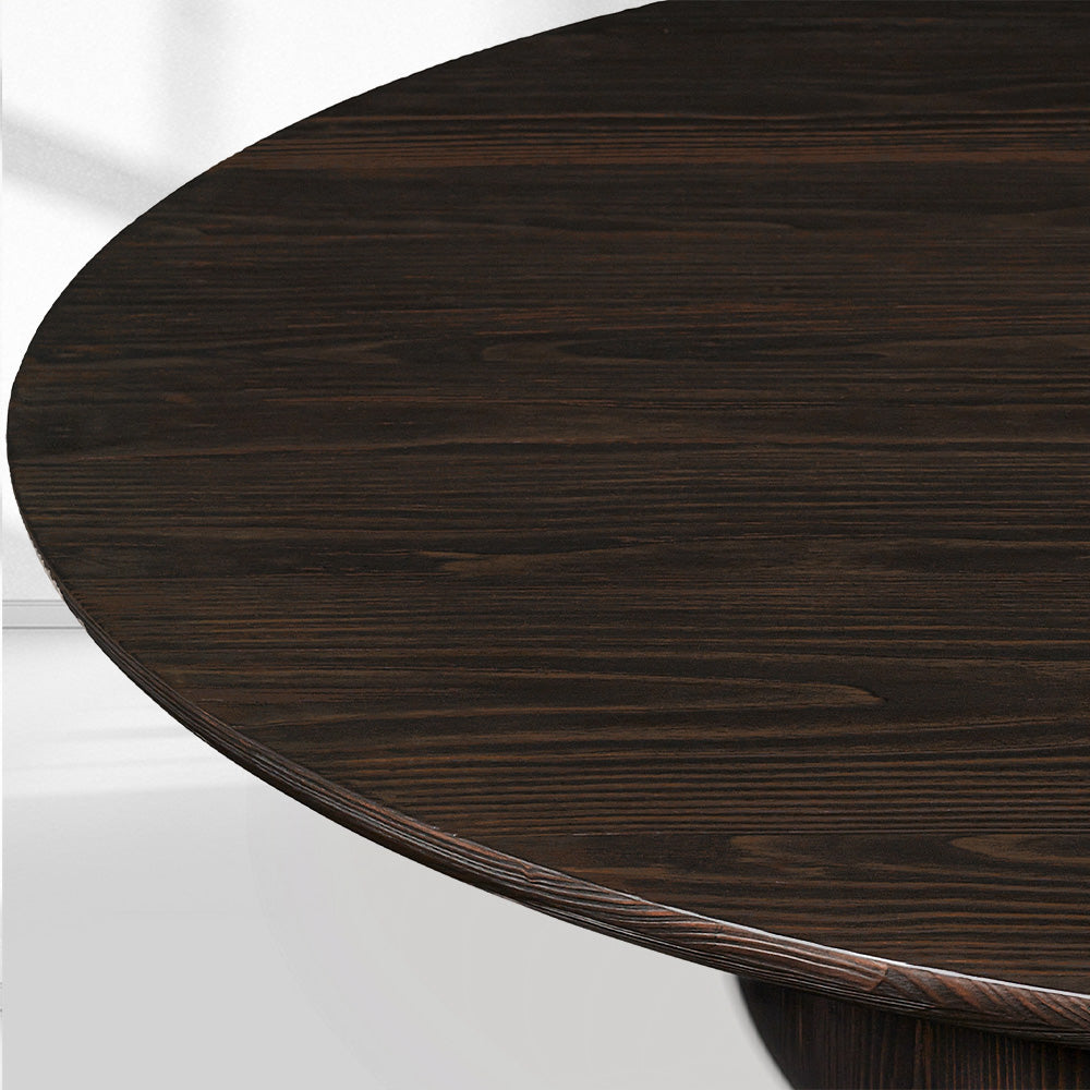 Cirglam Pedestal Round Coffee Table