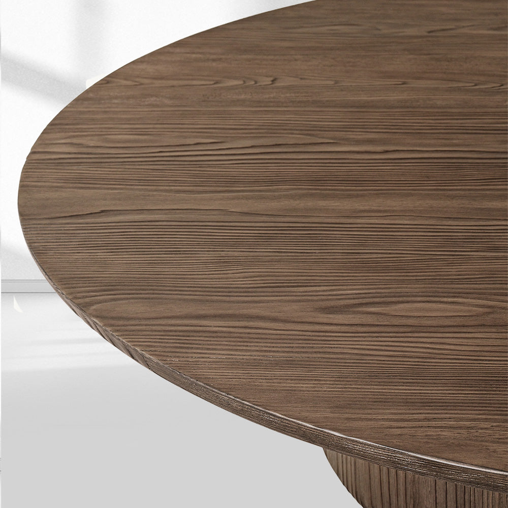 Cirglam Pedestal Round Coffee Table