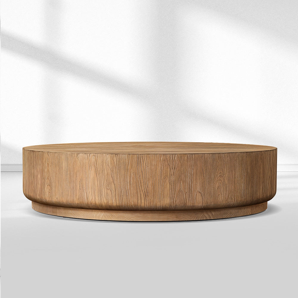 Cirglam  Plinth Round Coffee Table
