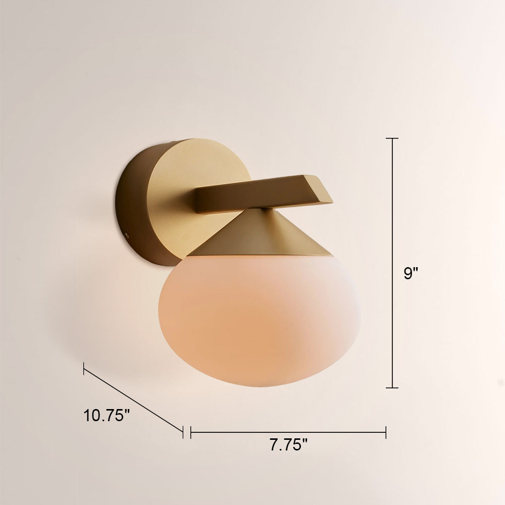 Cosmo Geometric Globe Wall Sconce