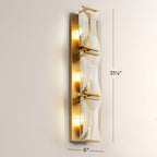 Kiko Crystal Triple Wall Sconce
