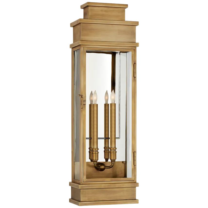 Cain Linear Lantern Wall Lamp Outdoor