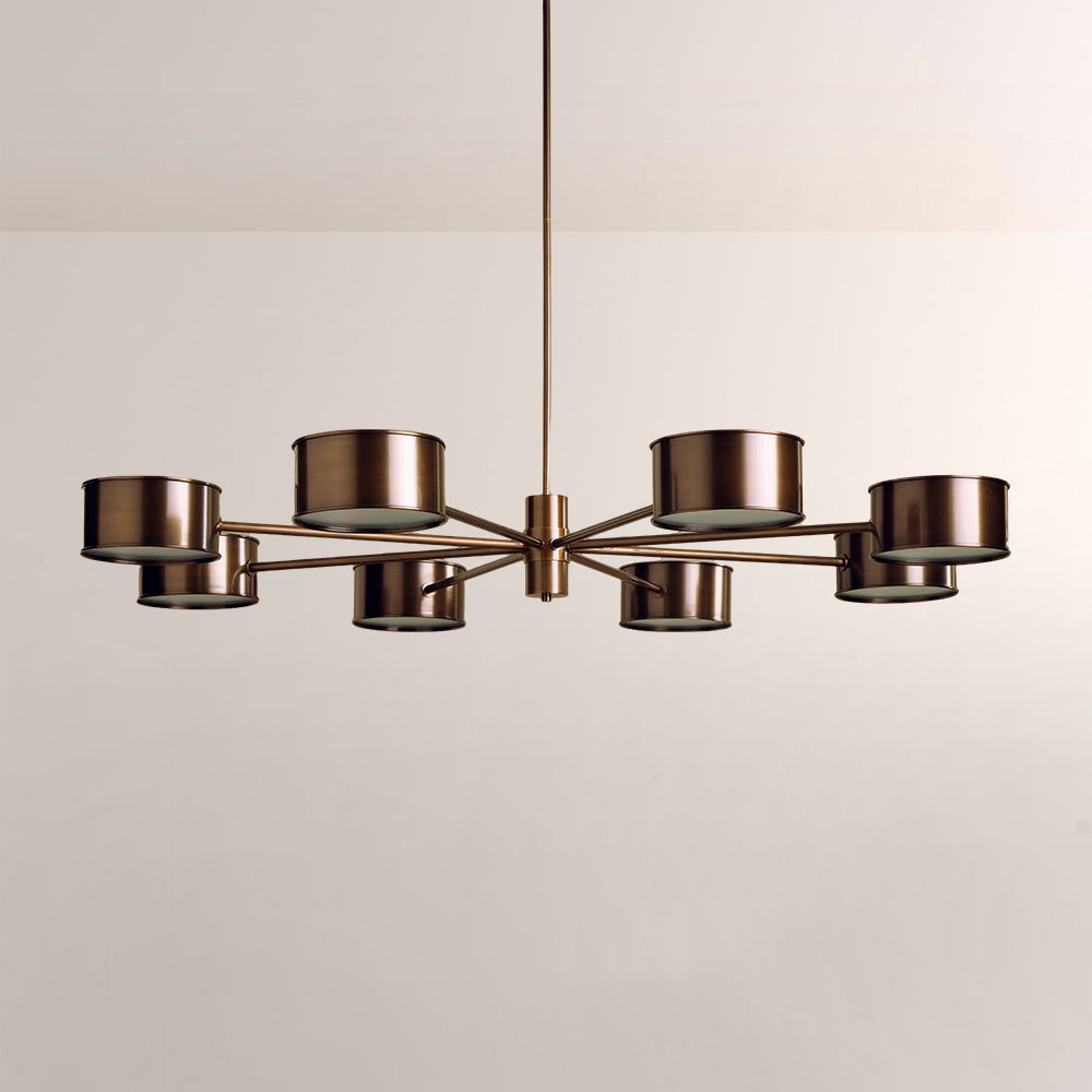Daphna Metal Round Chandelier